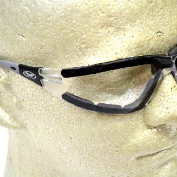 Global Vision Ruthless A/F Anti-Fog Safety Glasses with Clear Lenses 💸 - Picture 2 of 5
